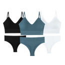 Conjunto Calcinha e Sutiã Sem Costura - Íntimo Charme