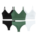 Conjunto Calcinha e Sutiã Sem Costura - Íntimo Charme