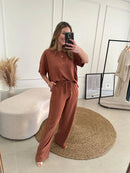 Conjunto Calça e Blusa em Linho Biamar | Queima de Estoque