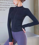 Jaqueta Feminina para Academia Slim Fit | Danda