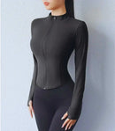 Jaqueta Feminina para Academia Slim Fit | Danda