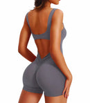 Macacão Fitness Curto Feminino Yoga | Wales