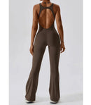 Macacão Fitness Feminino Alças Cruzadas Tecido Soft | Cora