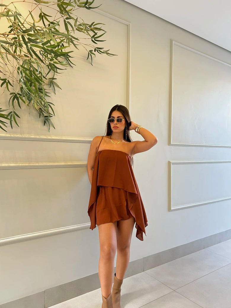 Conjunto Bela em Chiffon | Queima de Estoque