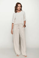 Conjunto Calça e Blusa em Linho Biamar | Queima de Estoque