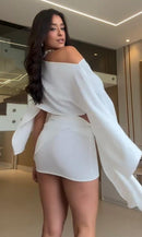 Conjunto Amanda em Chiffon *Últimas Unidades em Oferta*