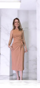 Vestido Feminino - Honey - Feito em 100% Linho Italiano