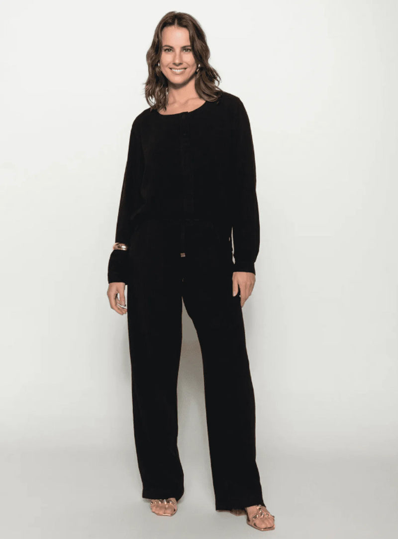 Conjunto Calça e Blusa em Linho Biamar | Queima de Estoque