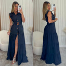 Vestido Layana - Feito em 100% Linho