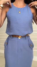 Conjunto Sofisticação – Modernidade e Versatilidade em uma Peça Atemporal