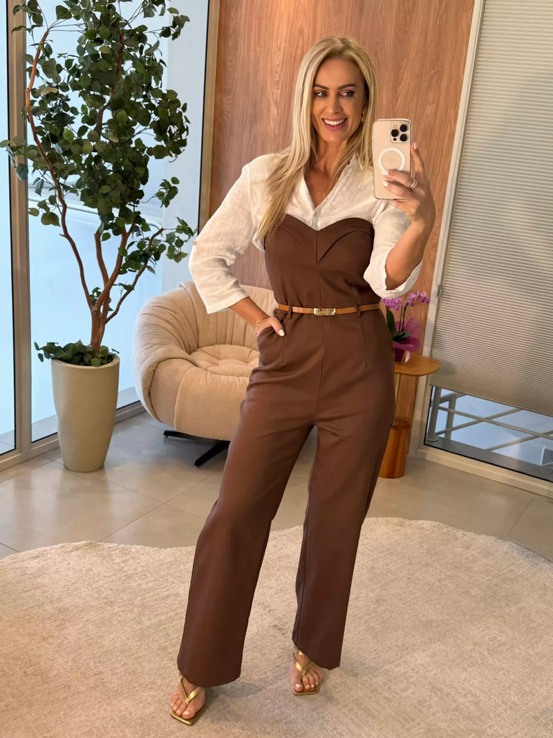 Macacão Sara | Elegância e Conforto