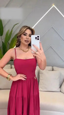 Vestido Bella Rosa – Charme e Delicadeza para Qualquer Ocasião!