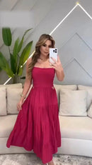 Vestido Bella Rosa – Charme e Delicadeza para Qualquer Ocasião!