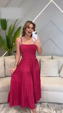 Vestido Bella Rosa – Charme e Delicadeza para Qualquer Ocasião!