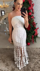 Vestido Bianca – A Elegância do Branco com um Toque de Modernidade!