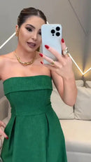 Vestido Emerald – Elegância e Simplicidade Atemporal!