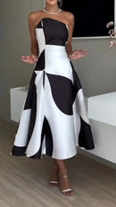 Vestido Estella Elegance – Sofisticação Atemporal com um Toque Moderno!