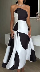 Vestido Estella Elegance – Sofisticação Atemporal com um Toque Moderno!