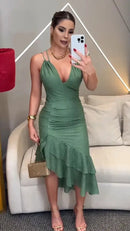 Vestido Jade – Leveza e Elegância com um Toque Moderno!