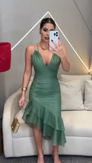 Vestido Jade – Leveza e Elegância com um Toque Moderno!