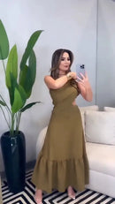 Vestido Rosana – Leveza e Charme em Uma Só Peça!