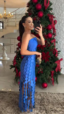 Vestido Serena – Um Toque de Modernidade e Glamour!