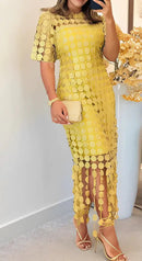 Vestido Valentina – Elegância e Charme Atemporal!